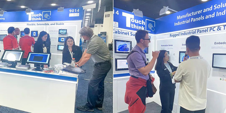 觸想AUTOMATE 2025展臺現場